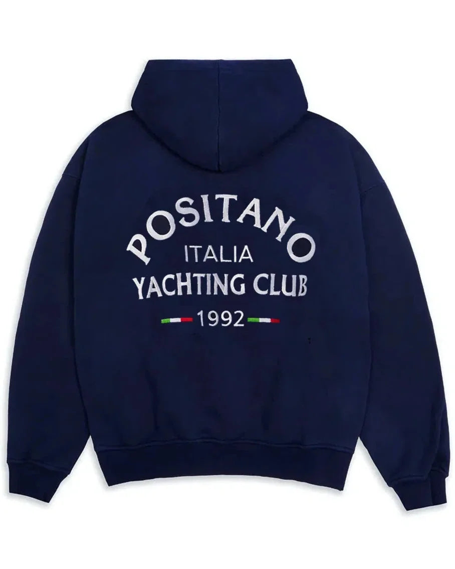 Positano Heavyweight Hoodie Navy