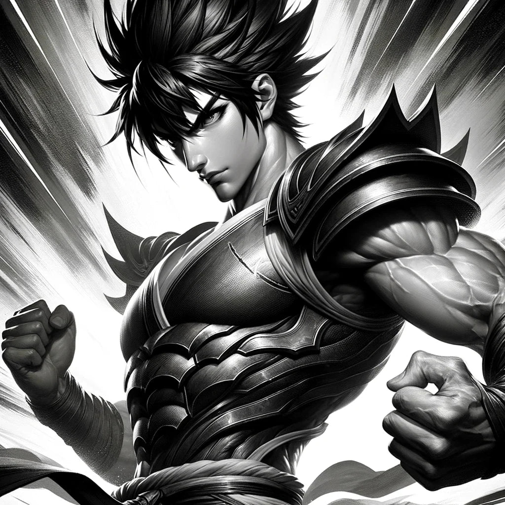 Prideful Warrior Canvas