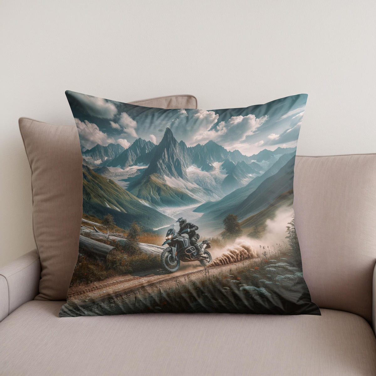 Wilderness Ride Cotton Cushion
