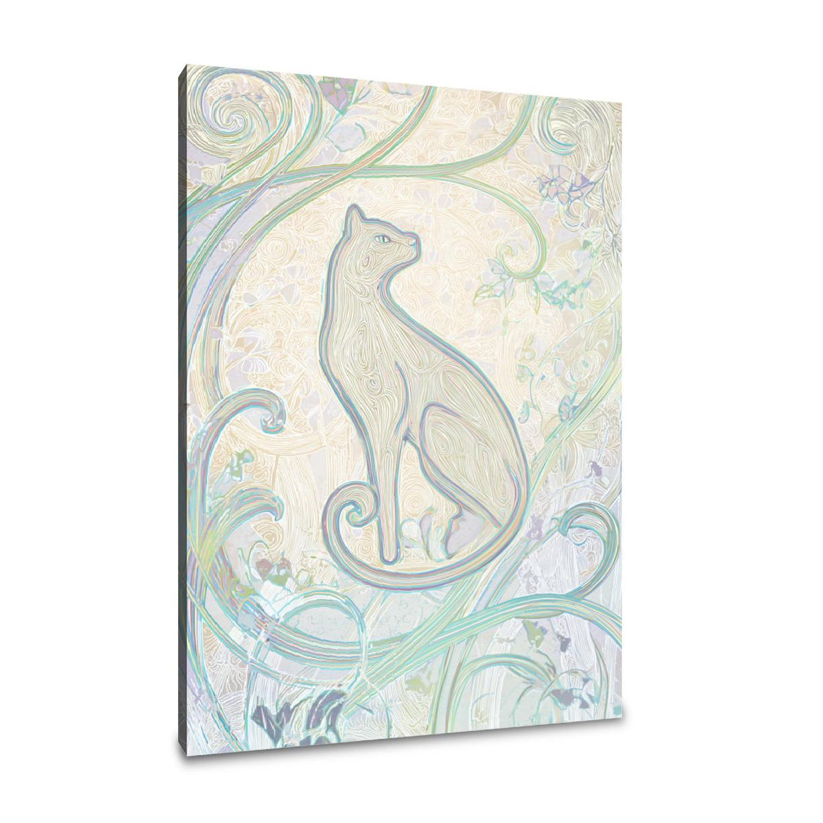 Feline Graceful Elegance Canvas