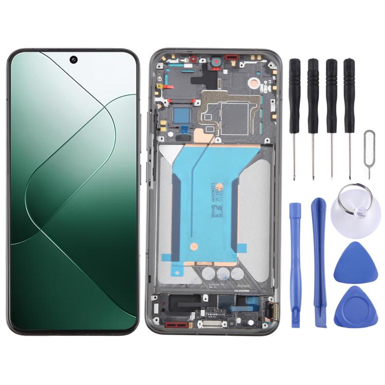 For Xiaomi 14 AMOLED Original LCD Screen Digitizer Full Assembly with Frame, For Xiaomi 14(Original Disassembled)