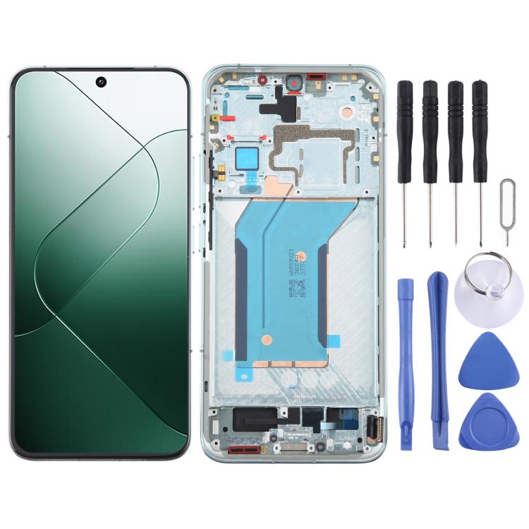 For Xiaomi 14 AMOLED Original LCD Screen Digitizer Full Assembly with Frame, For Xiaomi 14(Original Disassembled)