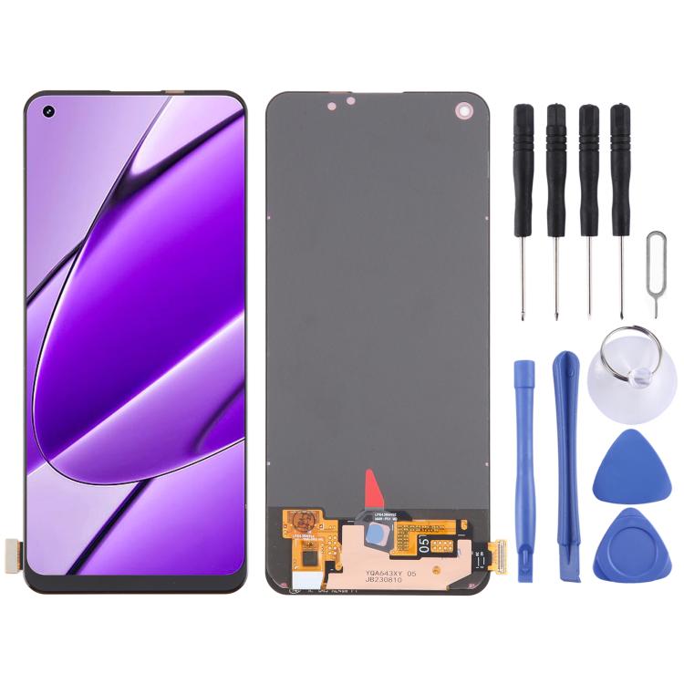 For Realme 11 4G RMX3636 OLED LCD Screen with Digitizer Full Assembly, For Realme 11 4G