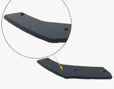 Maxton Design - Aftermarket  Street Pro Rear Side Splitters Audi S3 Sportback 8Y Facelift