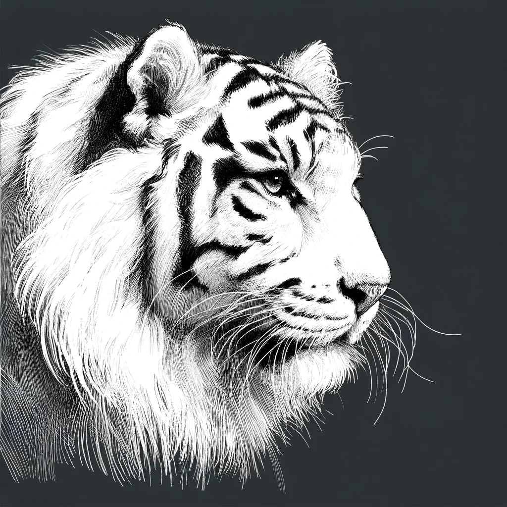 Regal Tiger Canvas