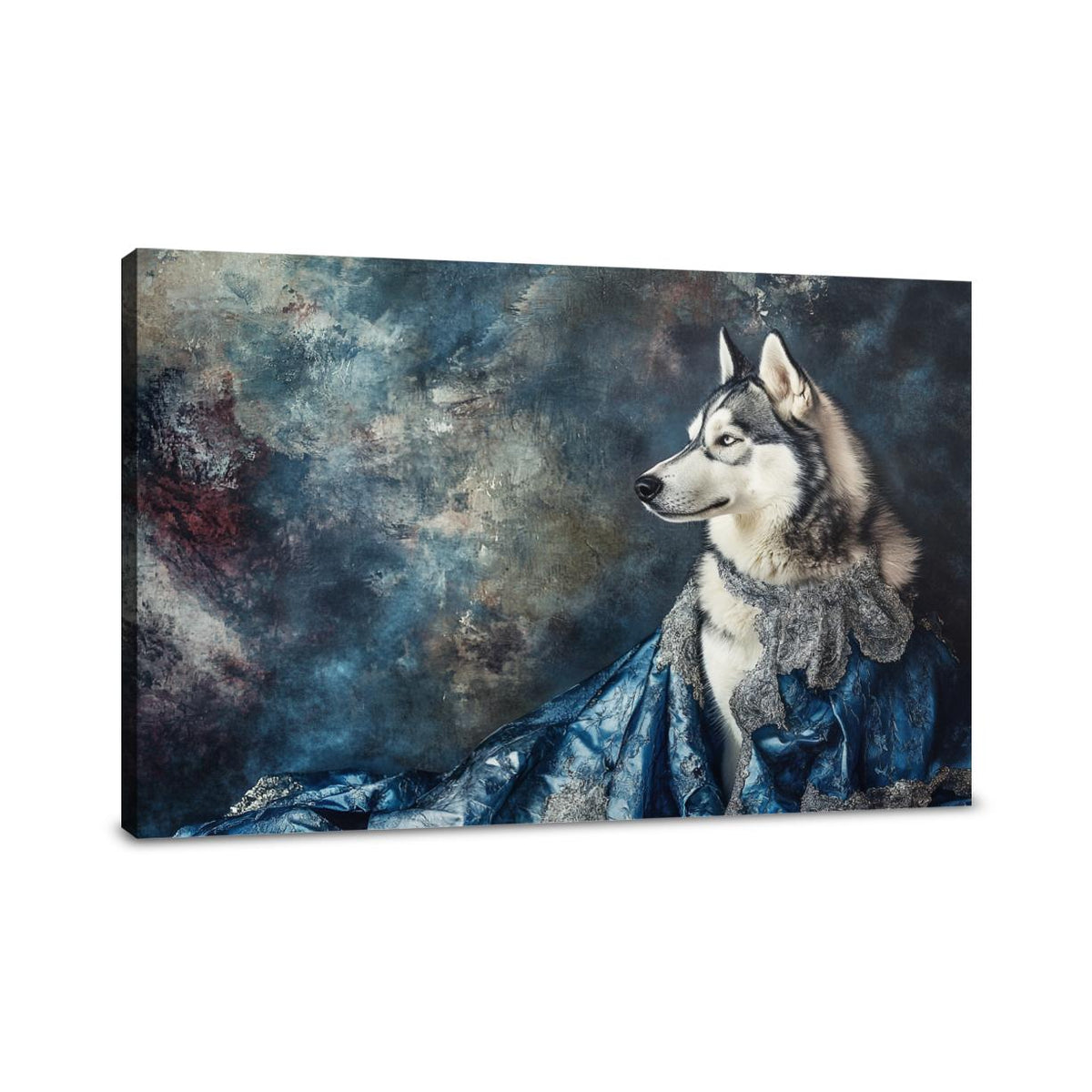 Husky Elegance Canvas