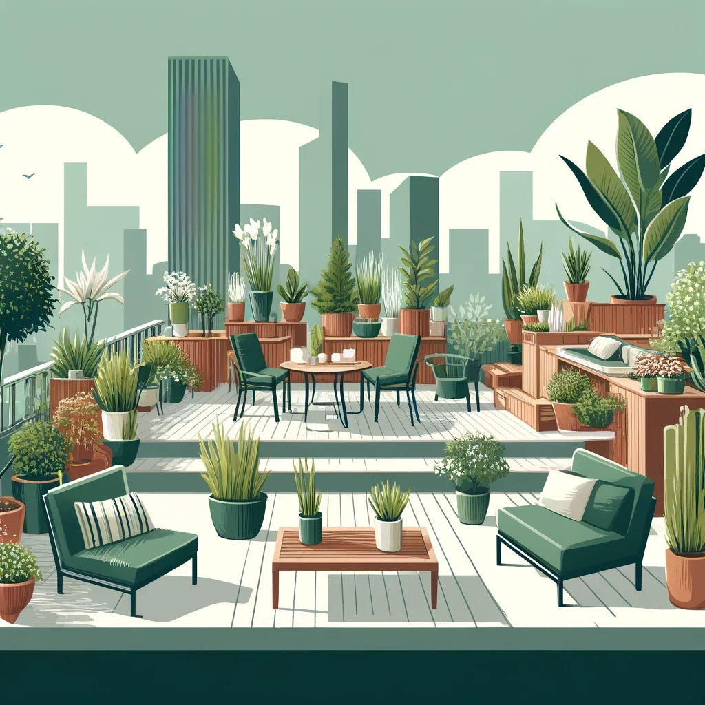 Rooftop Retreat Canvas
