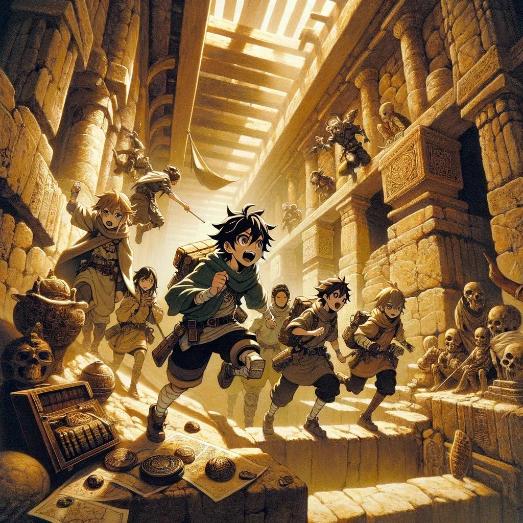 Ruins Quest Chronicles Canvas