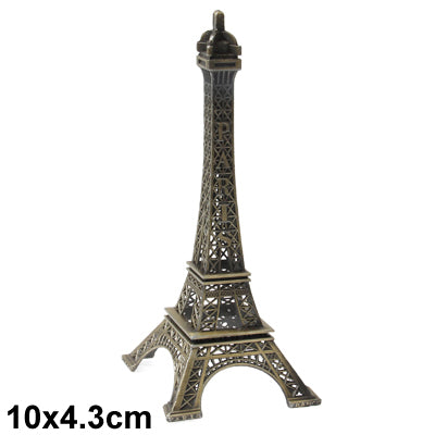 Paris Eiffel Tower Furnishing Articles Model Photography Props Creative Household Gift (Size:10 x 4.3cm ), Size:10 x 4.3cm