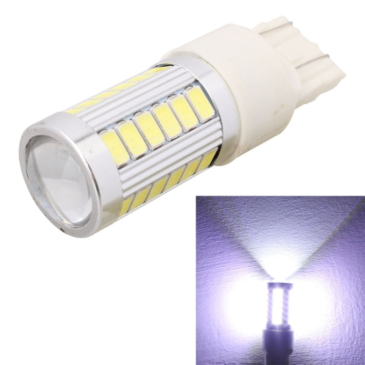 2 PCS T20/7443 16.5W 990LM 6500K White Light 5630 SMD Dual Wire 33 LED Car Brake / Steering Light Bulb, DC12V, T20