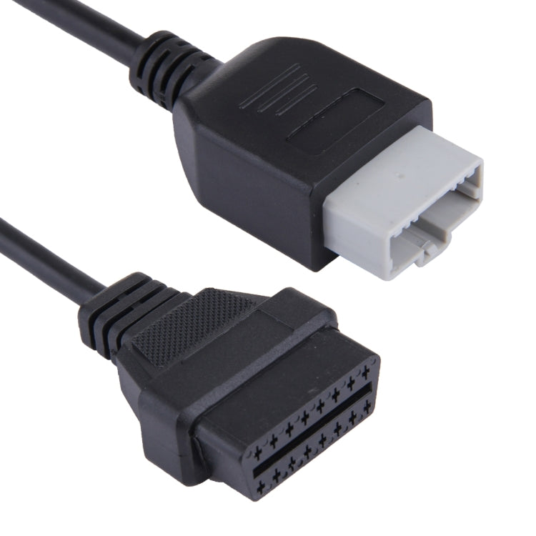 5 Pin to 16 Pin OBDII Diagnostic Cable for Honda, Full Length: 20.5cm, 5 Pin to 16 Pin