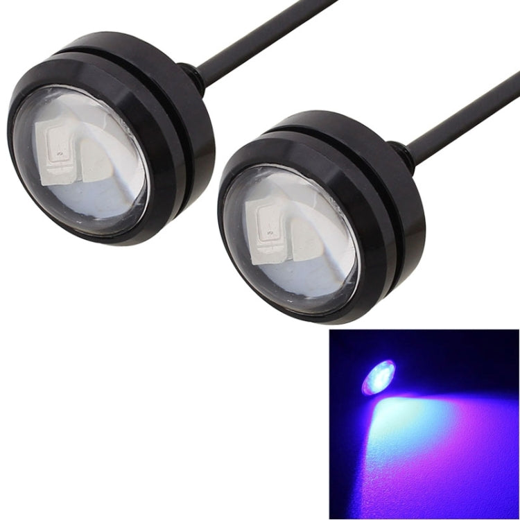 2 PCS 22.5mm 1.5W 150LM Ice Blue Light 3 LED SMD 5630 Spotlight Eagle Eye Light Daytime Running Light for Vehicles, S-CMS-3700B, S-CMS-3700F, S-CMS-3700G, S-CMS-3700L, S-CMS-3700R, S-CMS-3700W, S-CMS-3700Y