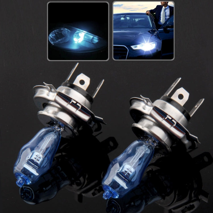 Halogen Bulb, Super White Car Headlight Bulb, 12 V / 100W, 6000K 2400 LM  (Pair), HOD H3, HOD H7, HOD 9005, HOD H4, HOD 9006