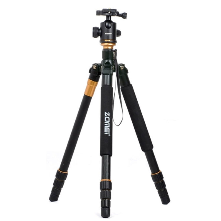 ZOMEI Z688 Portable Professional Travel Magnesium Alloy Material Tripod Monopod with Ball Head for Digital Camera, Z688