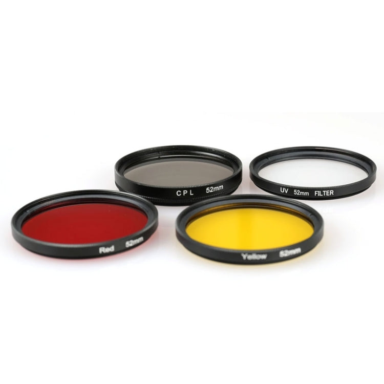 52mm Round Circle UV Lens Filter for GoPro HERO4 / 3+, UV Lens