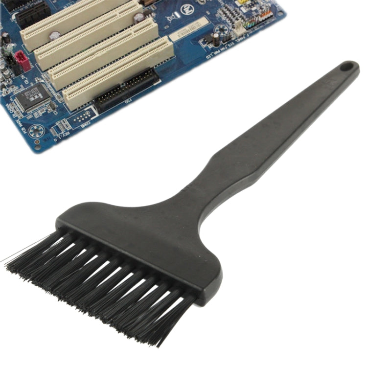 Electronic Component 12 Beam Flat Handle Antistatic Cleaning Brush, Length: 17cm, Length: 17cm