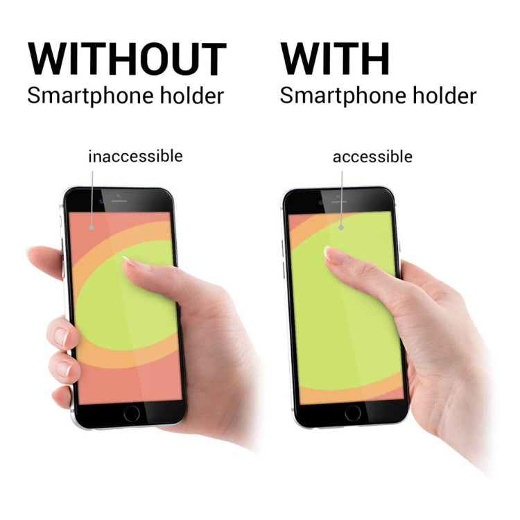 Finger Grip Phone Holder for iPhone, Galaxy, Sony, Lenovo, HTC, Huawei, and other Smartphones