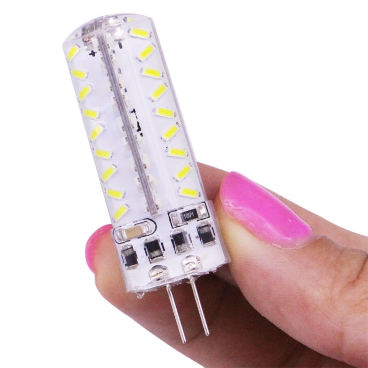 72 LED SMD 3014, Adjustable Brightness, AC 220V, G4  220V White Light, G4  220V Warm White