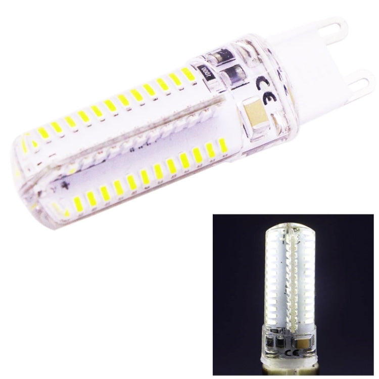 104 LED SMD 3014, AC 220V, G9 220V White Light, G9 220V Warm White