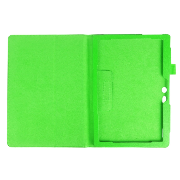 Litchi Texture Horizontal Flip Solid Color Leather Case with Holder for Lenovo TAB 2 A10-30 X30F & TAB 2 A10-70F, 10.1 inch