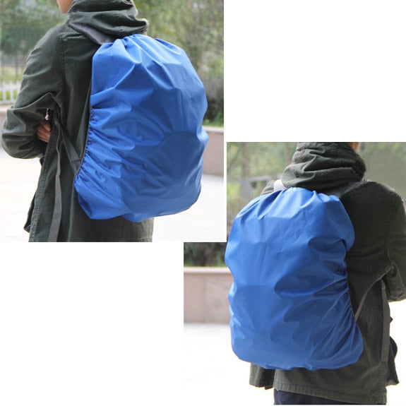 High Quality 45-50 liter Rain Cover for Bags, 45-50 liter  (Blue), 45-50 liter  (Silver), 45-50 liter  (Orange)