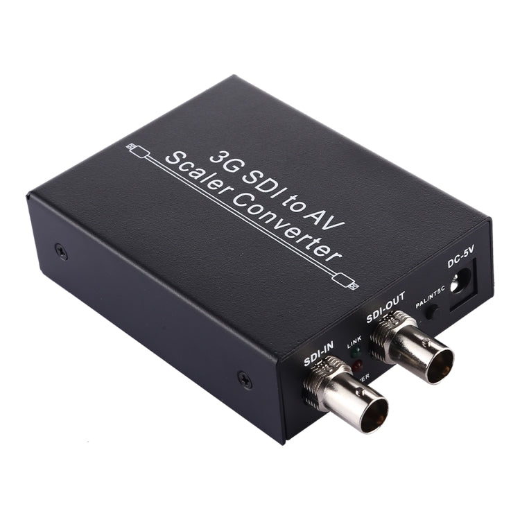 NF-F001 3G SDI to AV +  SDI Scaler Converter, Allow SD-SDI / HD-SDI / 3G-SDI Shown on HDTV, SDI to AV