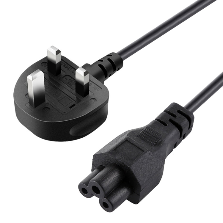 High Quality 3 Prong Style UK Notebook AC Power Cord, Length: 1.5m, 3 Prong Style UK Plug, Length: 1.5m