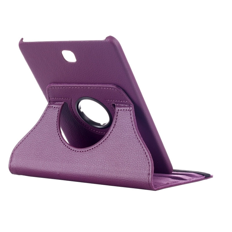 Litchi Texture 360 Degree Rotation Leather Case with multi-functional Holder for Galaxy Tab S2 8.0