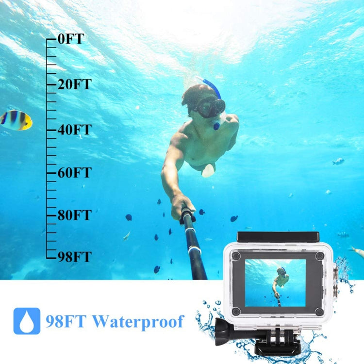 SJ4000 Full HD 1080P 1.5 inch LCD Sports Camcorder with Waterproof Case, 12.0 Mega CMOS Sensor, 30m Waterproof