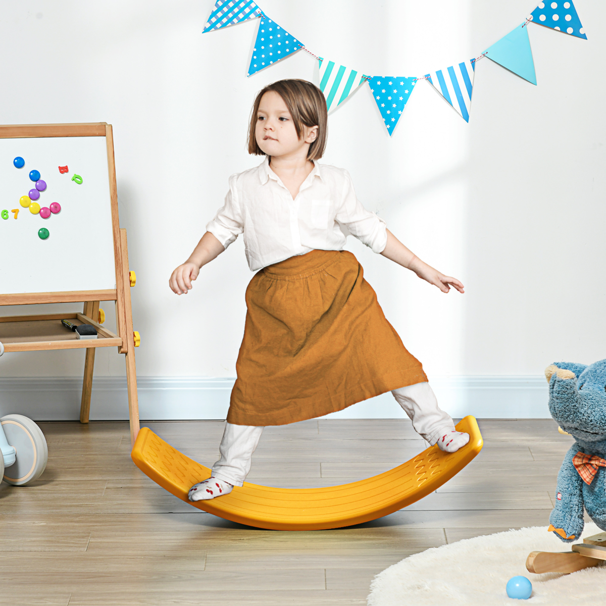 ZONEKIZ Balance Board, Kids Wobble board for 3-6 Years