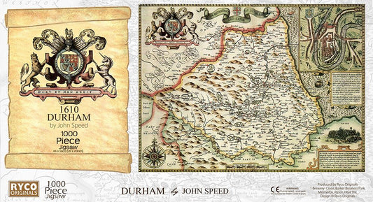 Durham Historical 1000 Piece Jigsaw Puzzle (1610)