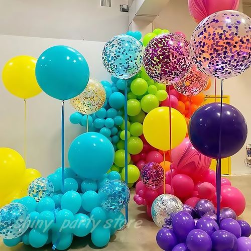JIMMYTU Giant Matte Latex Balloons 5-36inch for Events & Celebrations