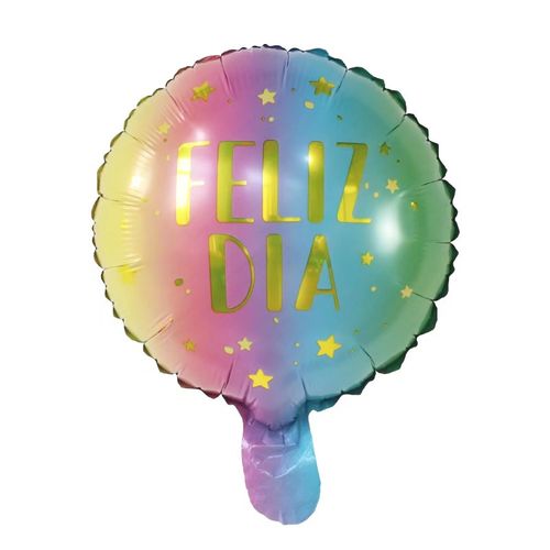 Disney 10 Inch Spanish Happy Every Day Foil Balloons for Events & Parties
