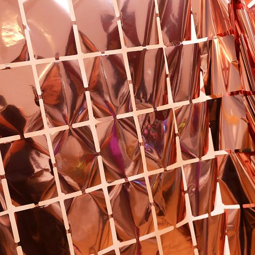 1m x 2m Bright Square Rain Curtain - Elegant Background Decoration