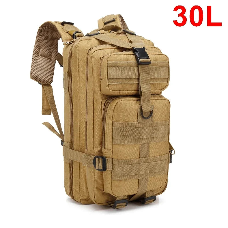 QT&QY 30/50L Tactical Backpacks Man Traveling Bags Survival Outdoor 3P Assault Pack EDC Molle Pack hiking Trekking Hunting Bag