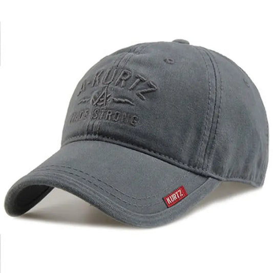Adjustable Unisex Cotton Baseball Cap – One Size