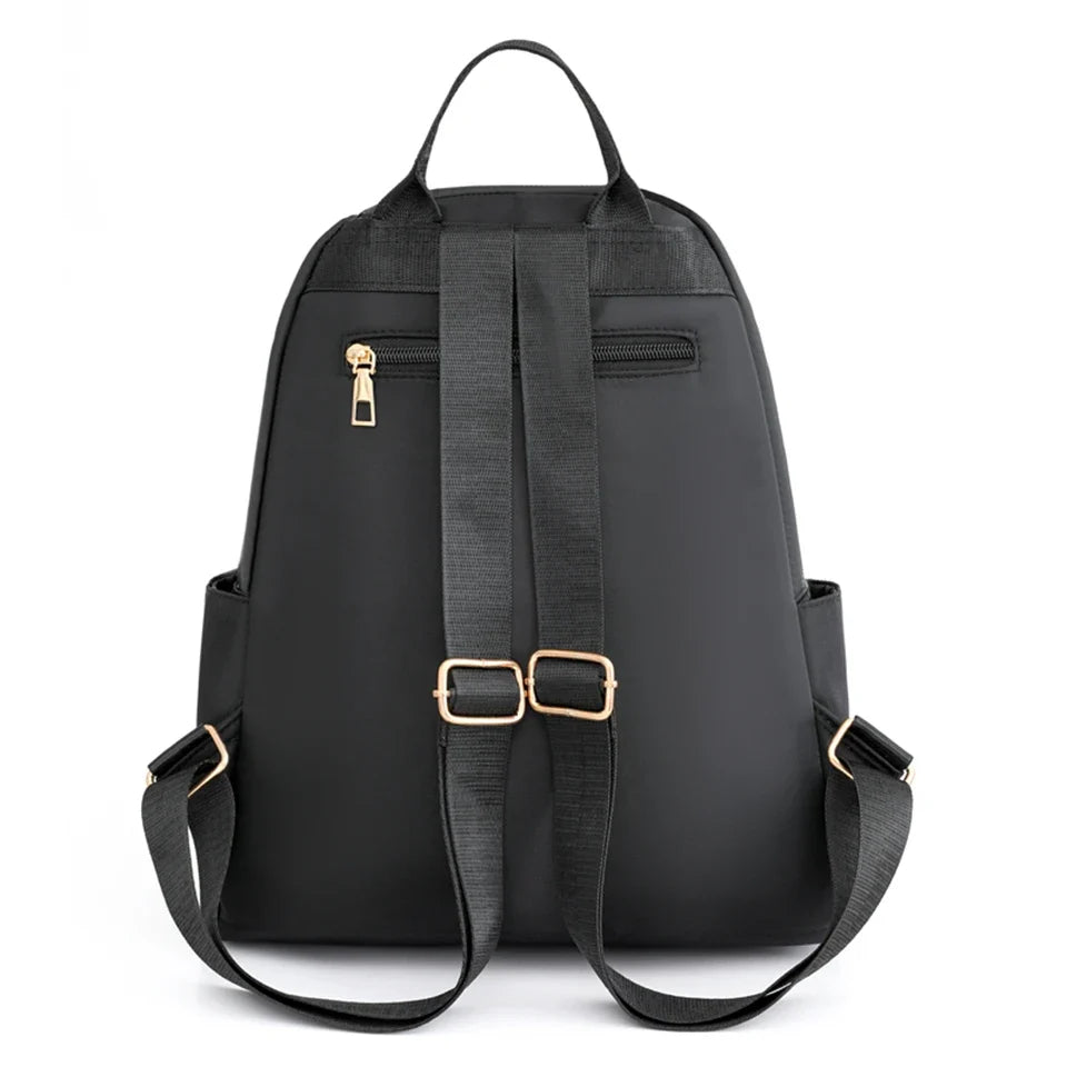 Fashion Bagpack Women High Quality Nylon Backpacks Female Big Travel Back Pack Large School Bags for Teenage Girls Shoulder Bag