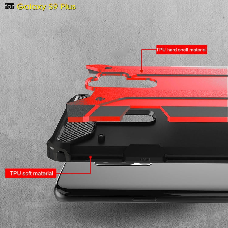 For Galaxy S9+ TPU + PC 360 Degree Protection Shockproof Protective Back Case, For Galaxy S9+, For Samsung Galaxy S9+