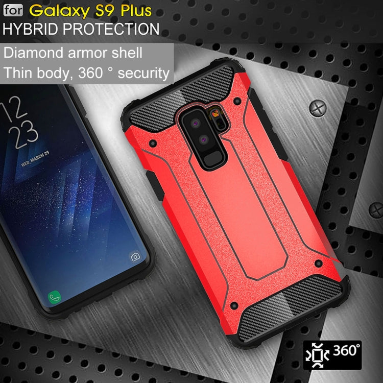 For Galaxy S9+ TPU + PC 360 Degree Protection Shockproof Protective Back Case, For Galaxy S9+, For Samsung Galaxy S9+