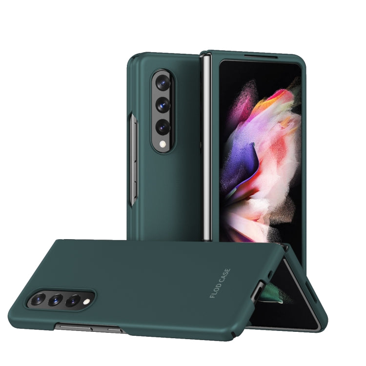 For Samsung Galaxy Z Fold3 5G Skin Feel Frosted Electroplating Foldable PC Protective Case, For Samsung Galaxy Z Fold3 5G