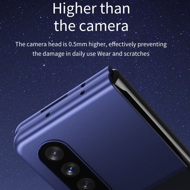 For Samsung Galaxy Z Fold3 5G Skin Feel Frosted Electroplating Foldable PC Protective Case, For Samsung Galaxy Z Fold3 5G
