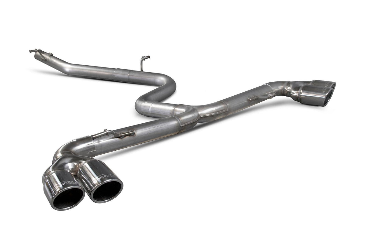 Scorpion Exhausts - Audi TT Mk2 2.0 Tdi Quattro Cat-back system (REQUIRES TTS VALANCE)