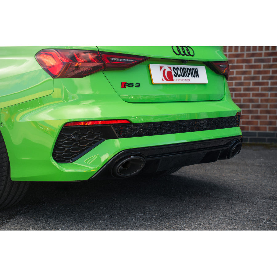 Scorpion Exhausts - Audi RS3 8Y Replacement Carbon Ascari Tips (170x120mm) Pair