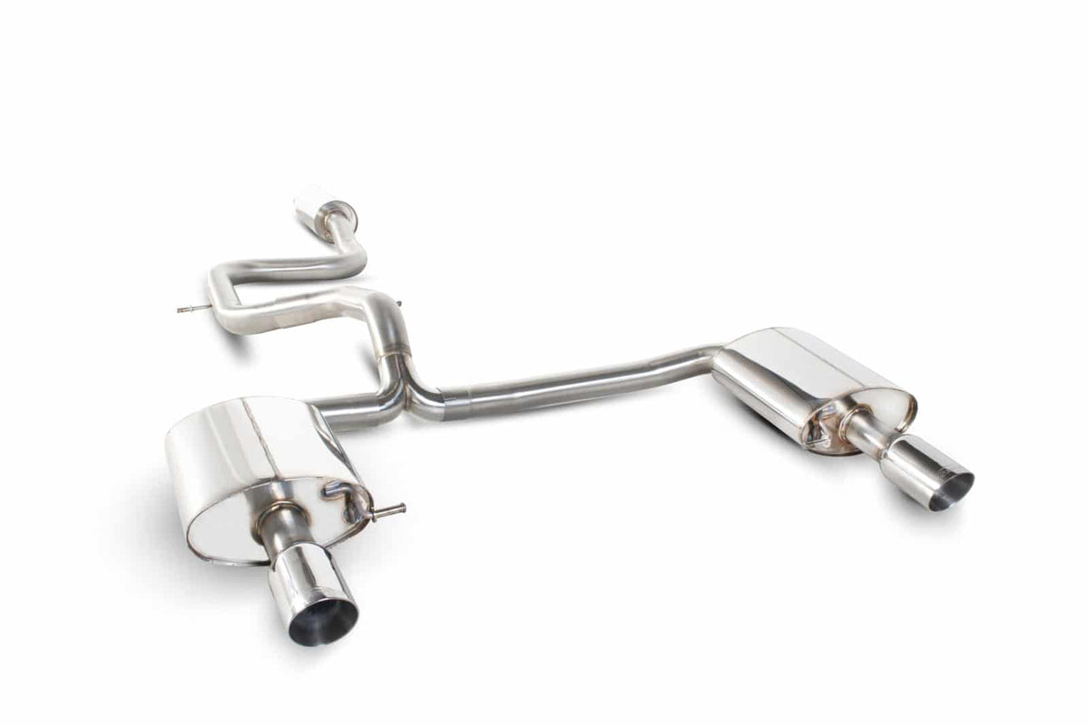 Scorpion Ford Mondeo 2.5L Turbo Hatchback (2007-11) Resonated Cat-back Exhaust – SFD070