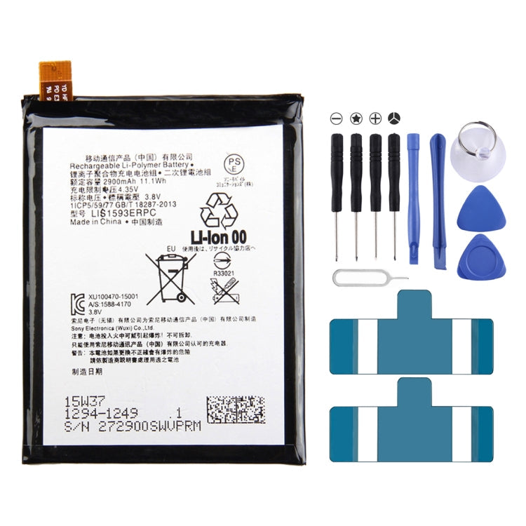 For Sony Xperia Z5 Original 2900mAh Rechargeable Li-Polymer Battery, For Sony Xperia Z5