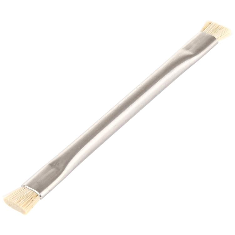 Anti-static Brush ESD Safe Motherboard Cleaning Tools For Mobile Phone PCB Electronic Repair Tools, Double Head Brush White