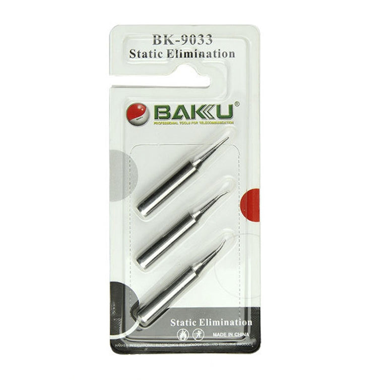 BAKU BK-9033 3 in 1 Lead-free Soldering Iron Tip for Solder Station, BK-9033