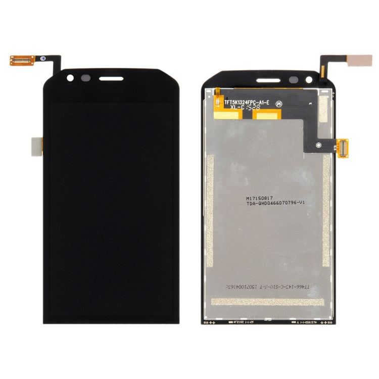LCD Screen and Digitizer Full Assembly for Caterpillar CAT S40, For Caterpillar CAT S40(Black)