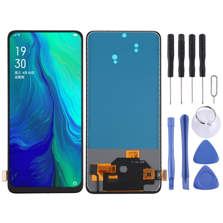 TFT Material LCD Screen and Digitizer Full Assembly (No Fingerprint Identification) For OPPO Reno 10x zoom, For OPPO Reno 10x zoom(TFT)