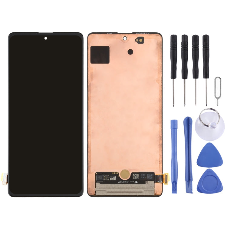 Original Super AMOLED Material LCD Screen and Digitizer Full Assembly for Galaxy A71 4G, For Samsung Galaxy A71 4G(Original )